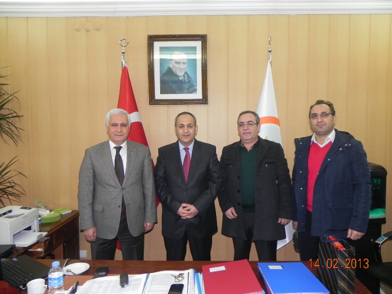 ANTALYA TARIM İL MÜDÜRÜ`NÜ ZİYARET ETTİK