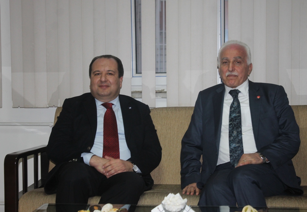 SP GENEL BAŞKANI`NDAN ŞUBEMİZE ZİYARET