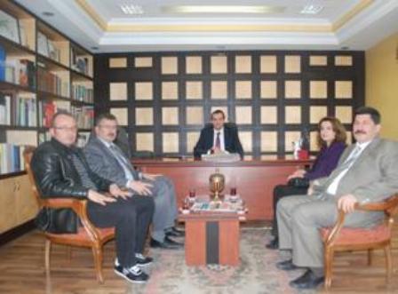 BASIN İLAN KURUMU YÖNETİM KURULU KUTLAMA ZİYARETİ