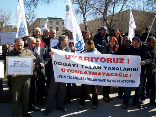 DOĞAYI TALAN YASALARINI UYGULATMAYACAĞIZ!