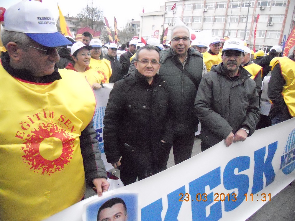 SENDİKAL GÜÇ BİRLİĞİ PLATFORMUNUN LÜLEBURGAZ BÖLGE MİTİNGİ