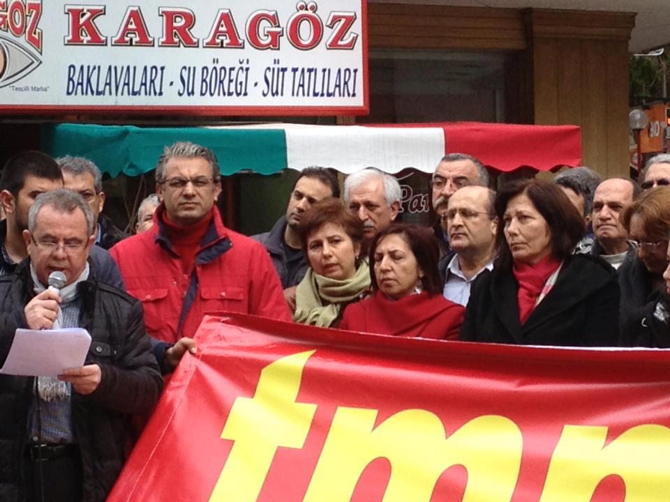 İŞ CİNAYETLERİ İLE MÜCADELE GÜNÜ BASIN AÇIKLAMASI 