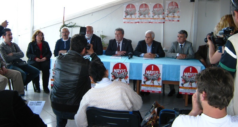 1 MAYIS BİRLİK, MÜCADELE VE DAYANIŞMA GÜNÜ BASIN AÇIKLAMASI