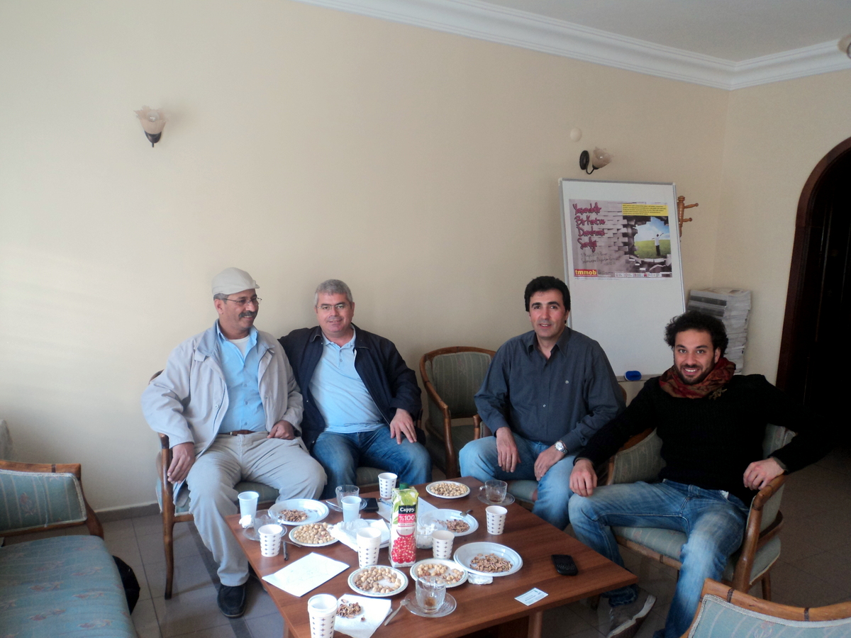 FİLİSTİN HEYETİNDEN ŞUBEMİZE ZİYARET