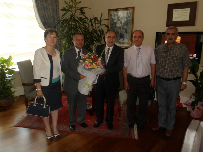 MANİSA VALİSİ SAVAŞ`I ZİYARET ETTİK