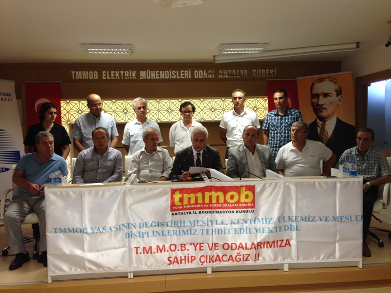 19 EYLÜL TMMOB MÜHENDİS, MİMAR VE ŞEHİR PLANCILARI DAYANIŞMA GÜNÜ 