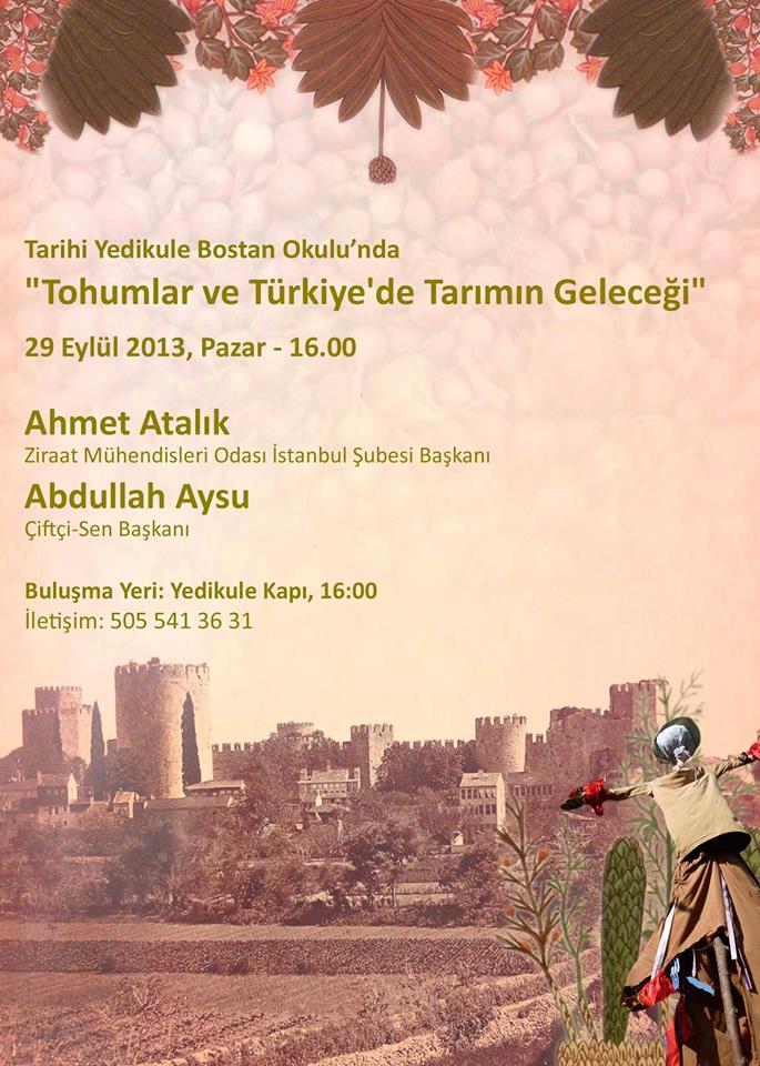 TOHUMLAR VE TÜRKİYE`DE TARIMIN GELECEĞİ