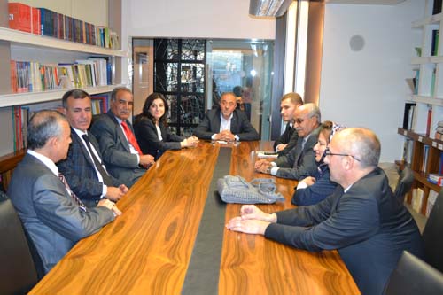 IRAK ZİRAAT MÜHENDİSLERİ DERNEĞİ`NDEN ODA`MIZA ZİYARET