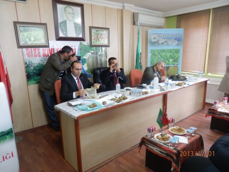 RİZE KİVİ BİRLİĞİ TOPLANTISINA KATILDIK