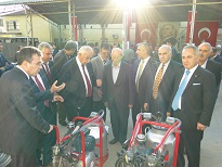 MAKİNE EKİPMAN TESLİM TÖRENİ