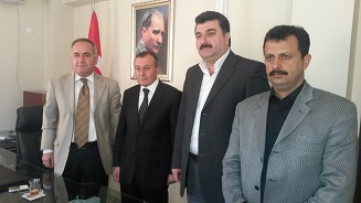 SİYASİ PARTİ ADAY ADAYLARINDAN ODAMIZA ZİYARET