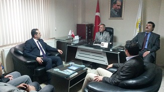SİYASİ PARTİ ADAY ADAYLARINDAN ŞUBEMİZE ZİYARET