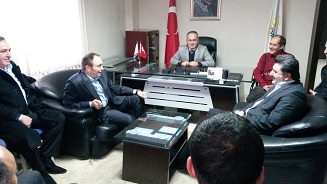 MHP MALATYA BÜYÜKŞEHİR BELEDİYE BAŞKAN ADAYINDAN ŞUBEMİZE ZİYARET