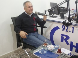 RADYO HUZUR`A ŞUBE BAŞKANI FEVZİ ÇİÇEK KONUK OLDU