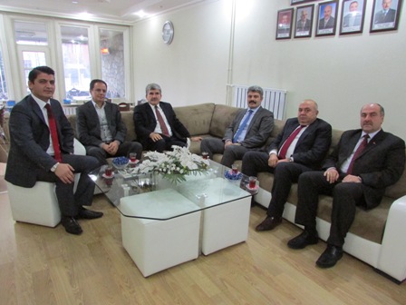 ŞUBEMİZE KUTLAMA ZİYARETLERİ DEVAM EDİYOR  