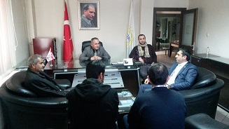 MALATYA DAMIZLIK KOYUN  KEÇİ YETİŞTİRİCİLERİ BİRLİĞİ`NDEN ODAMIZA ZİYARET
