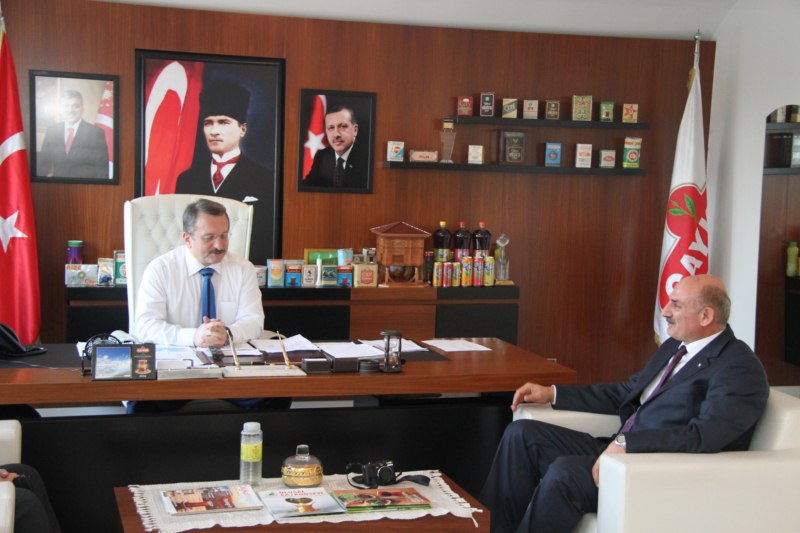 ÇAYKUR GENEL MÜDÜRÜ`NÜ ZİYARET ETTİK