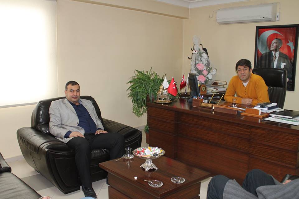 ODAMIZA TEBRİK ZİYARETİ...