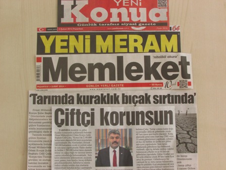 "ÇİFTÇİ KORUNSUN" "TARIMDA KURAKLIK BIÇAK SIRTI" MEMLEKET, YENİ MERAM, YENİ KONYA, RASYONELHABER, HAKİMİYET, YENİGÜN