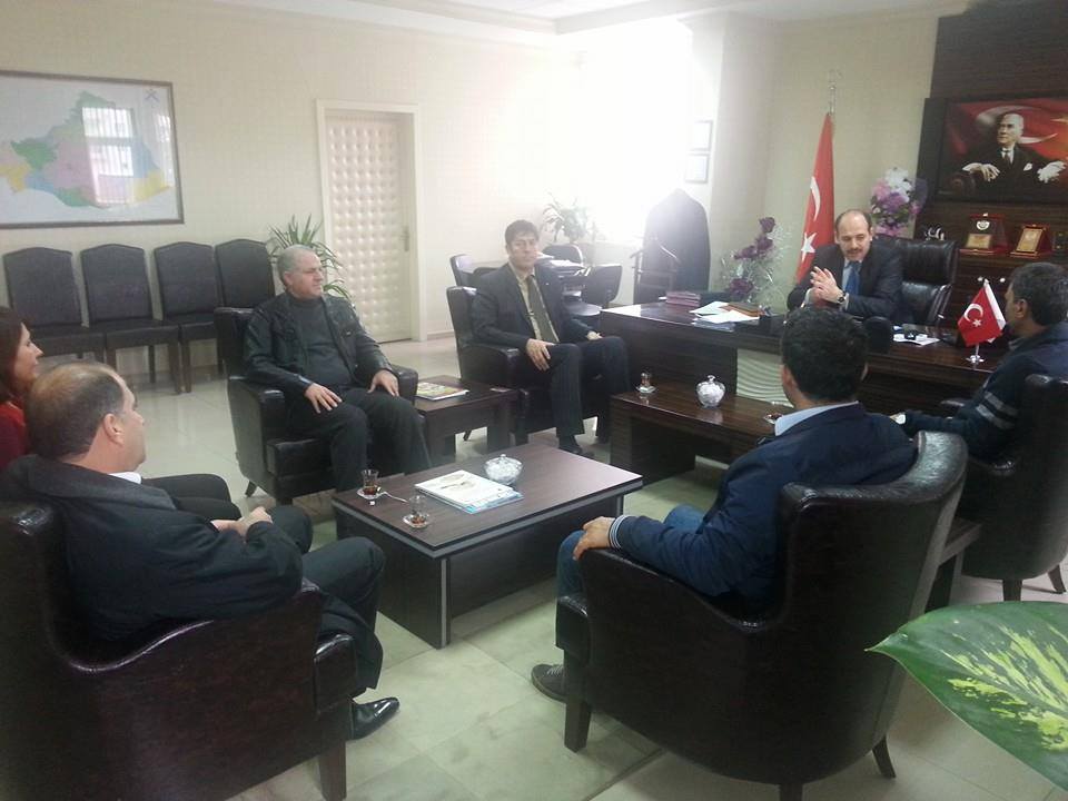 GIDA TARIM VE HAYVANCILIK İL MÜDÜRÜ NECİP ÖZGÖKÇE`YE  ZİYARET...