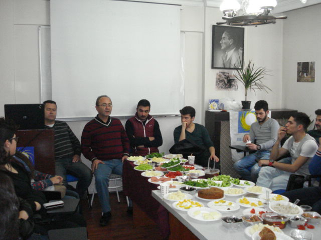 ESOGÜ ZİRAAT FAKÜLTESİ ÖĞRENCİLERİ İLE KAHVALTIDA BULUŞTUK