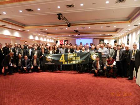 4. ZİRAAT BAYİLERİ ZİRVESİNE KATILDIK