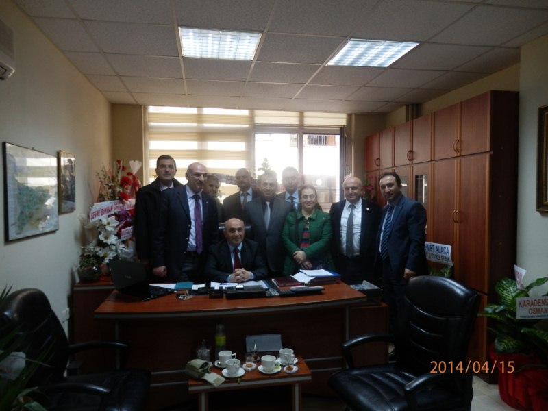 RİZE BELEDİYE BAŞKAN YARDIMCISINI ZİYARET ETTİK