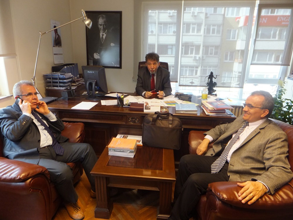 KIRKLARELİ İL TEMSİLCİMİZ GENEL BAŞKANIMIZI ZİYARET ETTİ