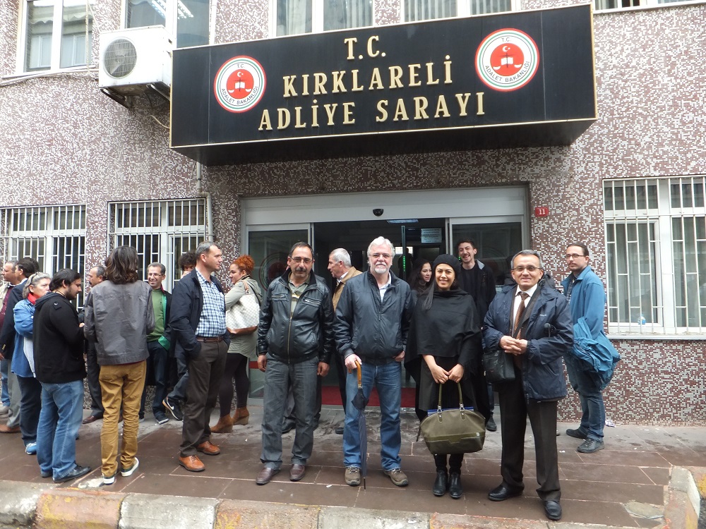 KIRKLARELİ GEZİ DAVALARI DURUŞMALARINDA TMMOB VE ODAMIZ HUKUKİ DESTEĞİNİ SÜRDÜRÜYOR