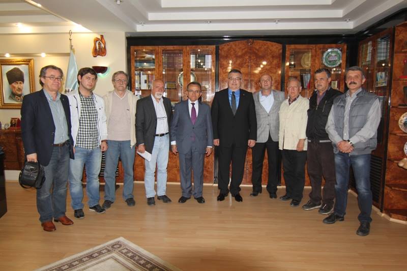 KIRKLARELİ BELEDİYE BAŞKANINI TMMOB VE BİLEŞENLERİ ADINA ZİYARET ETTİK