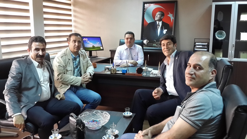 KARAKÖPRÜ TARIM İLÇE MÜDÜRÜ`NE ZİYARET...