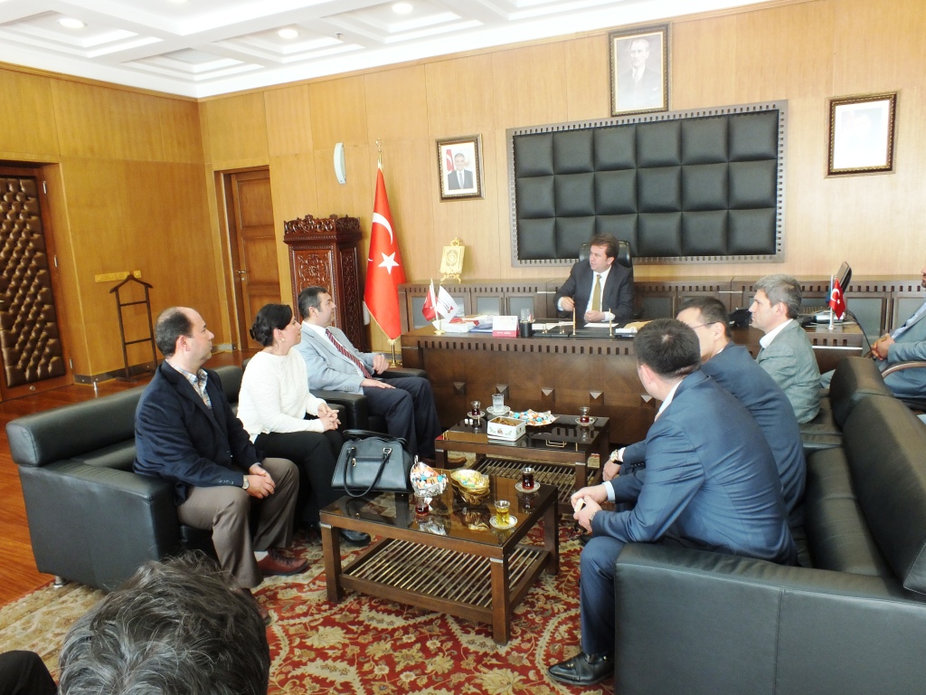 BELEDİYE BAŞKANLARINA ZİYARET