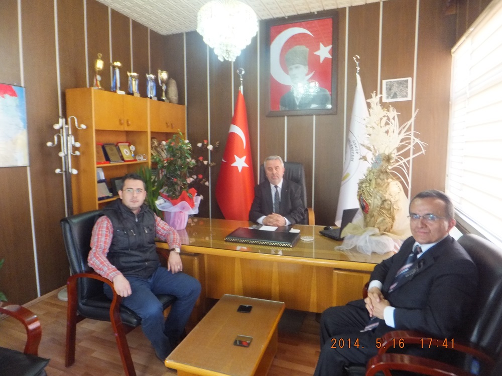 KIRKLARELİ ÜSKÜP BELDESİ BELEDİYE BAŞKANINI ZİYARET ETTİK