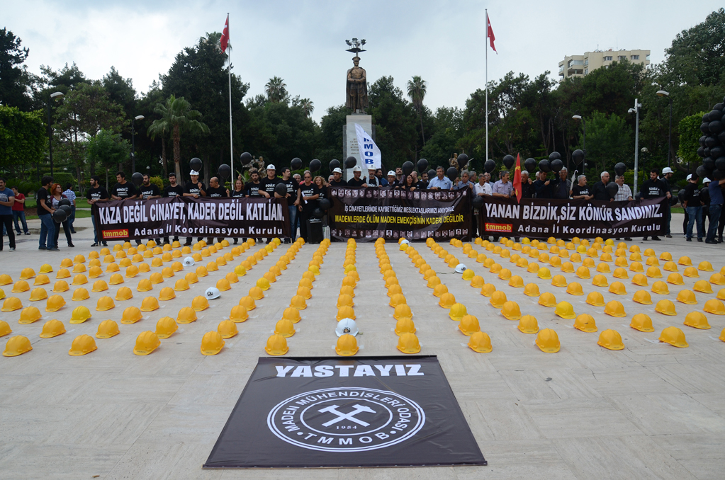 SOMA MADENCİLERİ ADANA'DA ANILDI