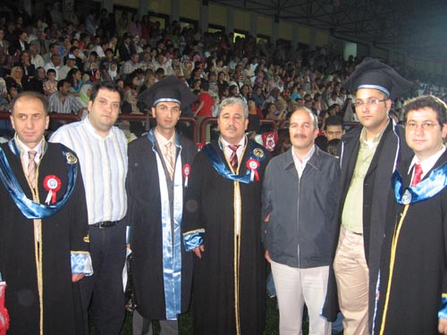 KTÜ MEZUNİYET TÖRENLERİNE KATILDIK 24 HAZİRAN 2006
