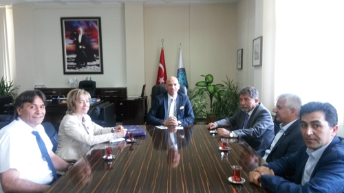 ULUDAĞ ÜNİVERSİTESİ ZİRAAT FAKÜLTESİ DEKANI`NA ZİYARET