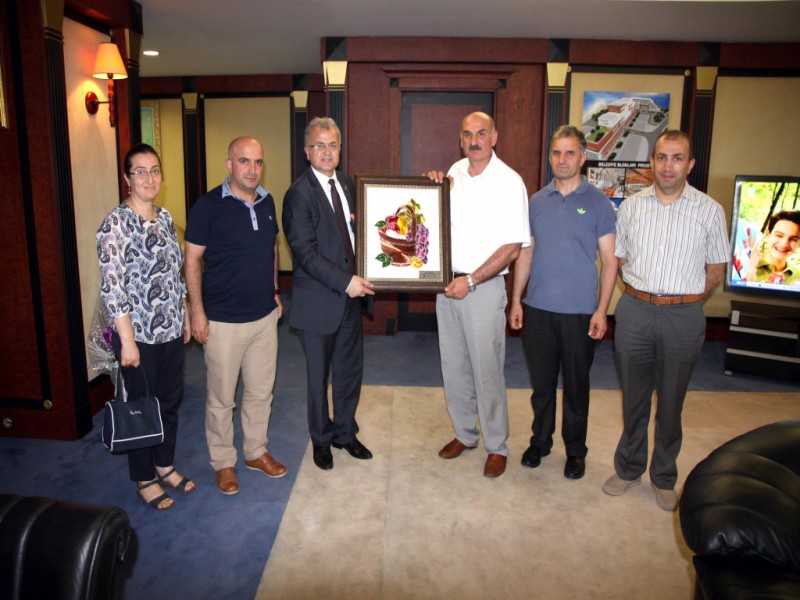 RİZE BELEDİYE BAŞKANINI ZİYARET ETTİK