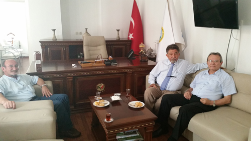 TÜRKİYE SÜT ÜRETİCİLERİ MERKEZ BİRLİĞİ`NE ZİYARET