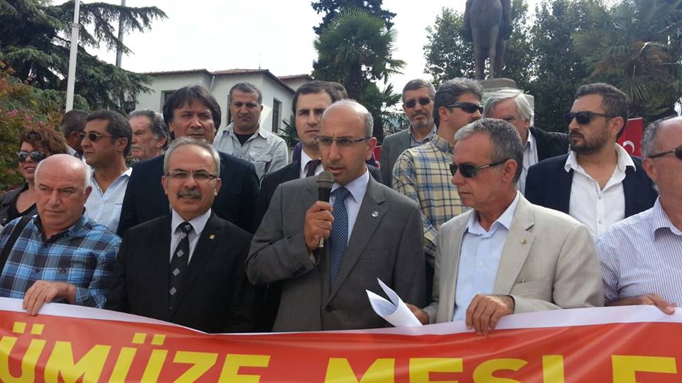 TMMOB BURSA İKK 19 EYLÜL TMMOB MÜHENDİS MİMAR VE ŞEHİR PLANCILARI DAYANIŞMA GÜNÜ BASIN AÇIKLAMASI