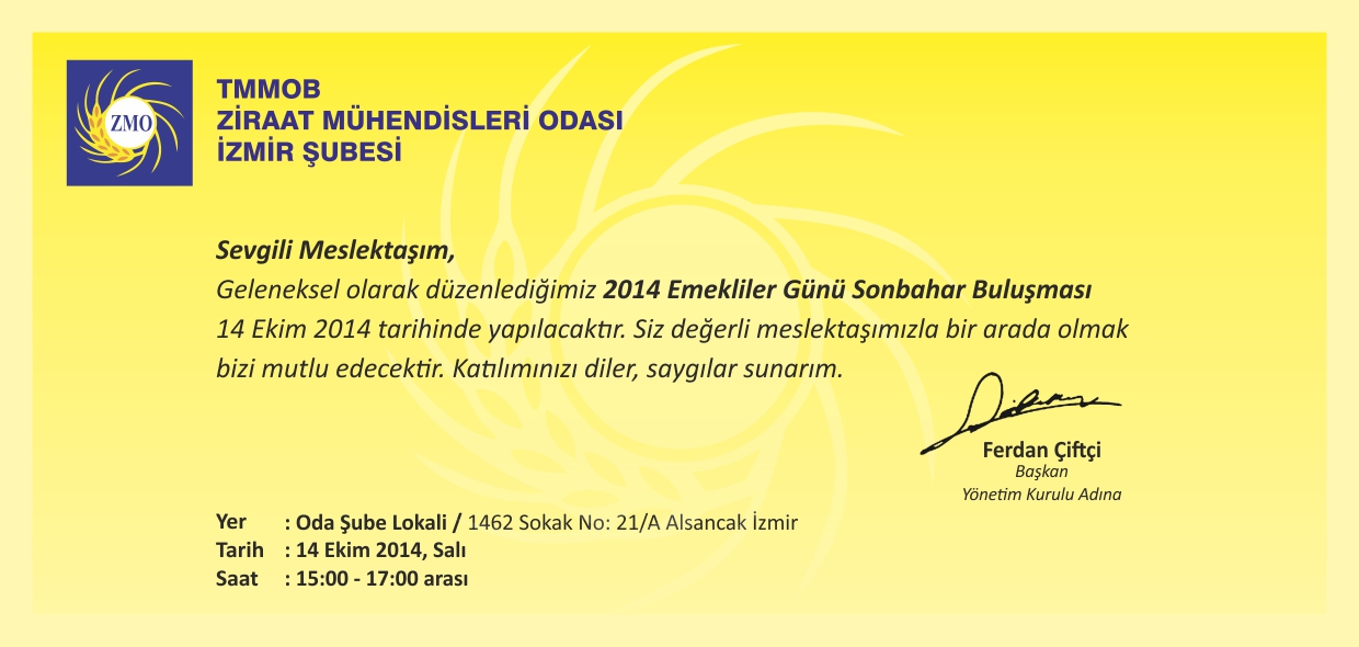 GELENEKSEL EMEKLİLER GÜNÜ SONBAHAR BULUŞMASI
