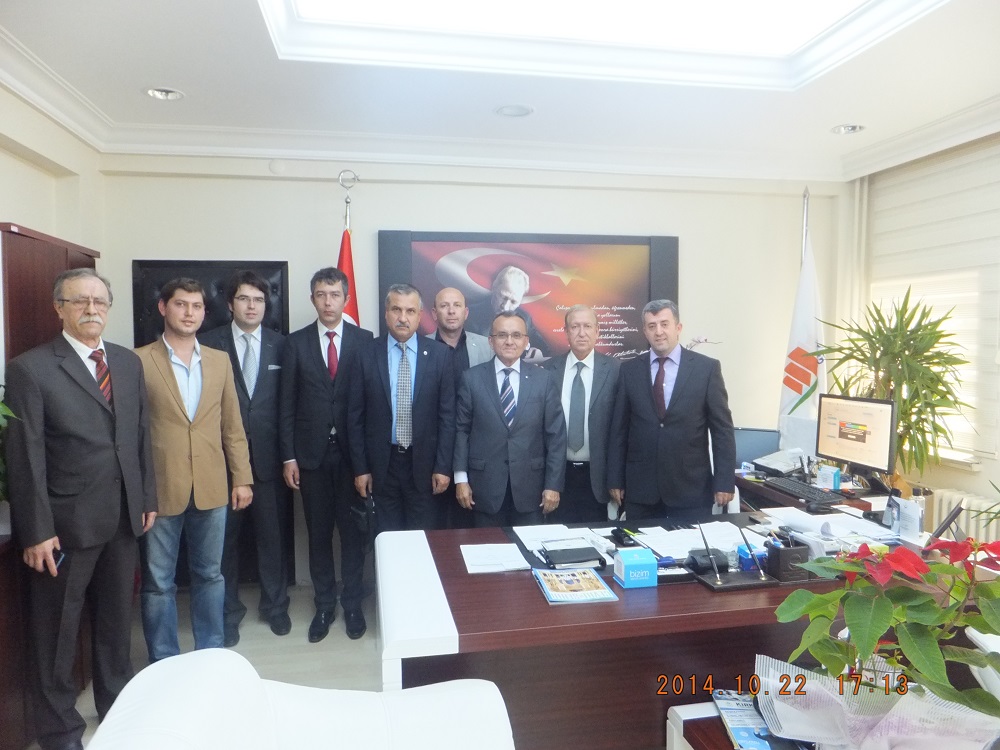 TMMOB KIRKLARELİ İKK`DAN KIRKLARELİ ÇEVRE VE ŞEHİRCİLİK MÜDÜRLÜĞÜNE ZİYARET 