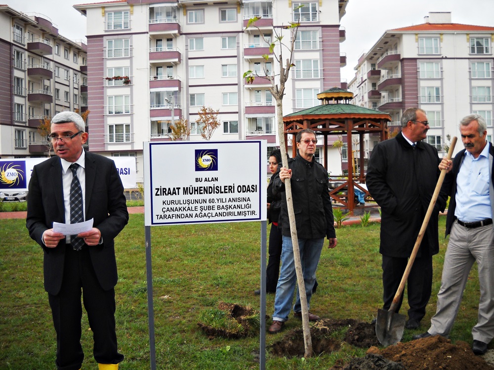 ZMO`NIN 60.YILI ANISINA FİDAN DİKİLDİ