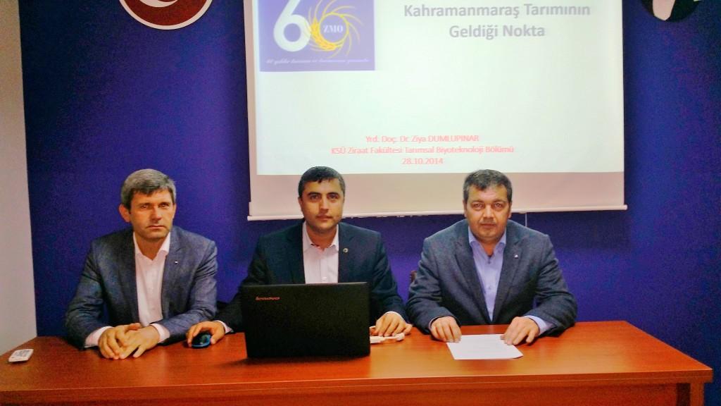 60 YILDA KAHRAMANMARAŞ TARIMI VE ZİRAAT MÜHENDİSLERİ ODASI 