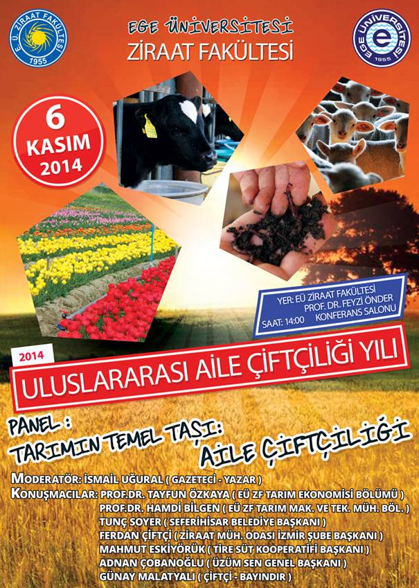 PANEL:TARIMIN TEMEL TAŞI: AİLE ÇİFTÇİLİĞİ 