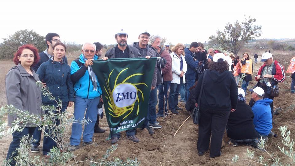 YIRCA KÖYLÜLERİ İLE DAYANIŞMA VE ZEYTİN FİDANI DİKİMİ 