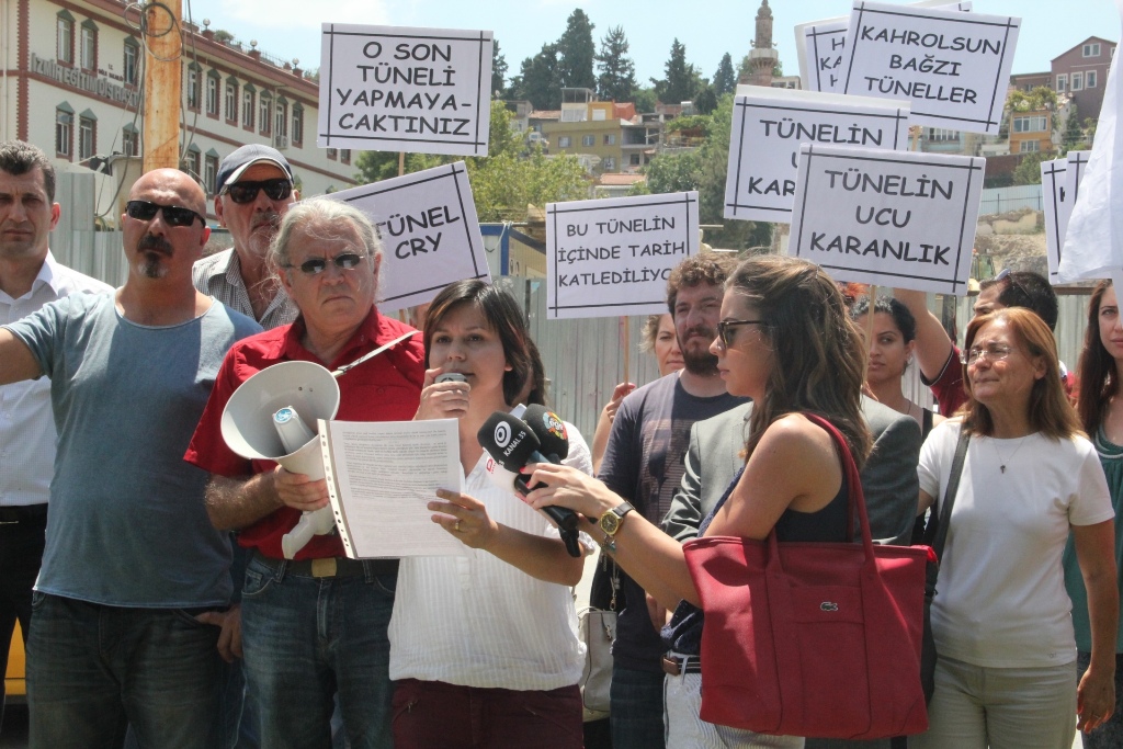 TMMOB İKK`DAN KONAK TÜNELLERİ AÇIKLAMASI