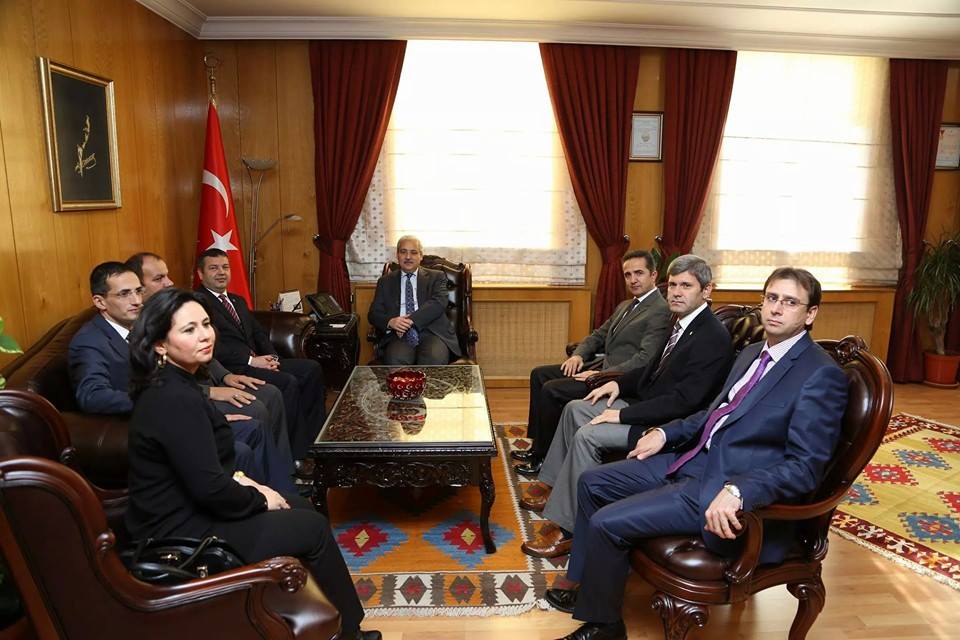 VALİ MUSTAFA HAKAN GÜVENÇER`E HAYIRLI OLSUN ZİYARETİ