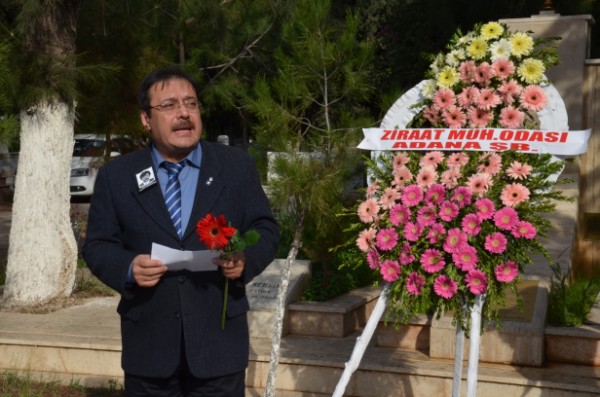 AKIN ÖZDEMİR MEZARI BAŞINDA ANILDI