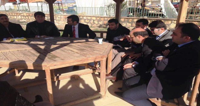 ÖZTÜRKMEN, HARRAN’DA SORUN VE TALEPLERİ DİNLEDİ