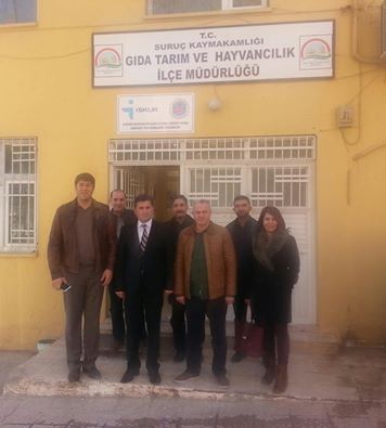 SURUÇ TARIM İLÇE MÜDÜRLÜĞÜ`NE ZİYARET